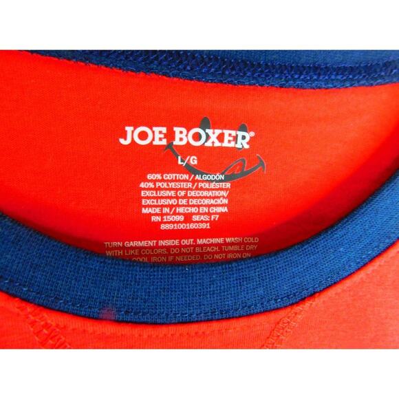 Joe Boxer I Know Santa & Teddy Bear Christmas Shirts Size Large SET Of 2 - Picture 6 of 12